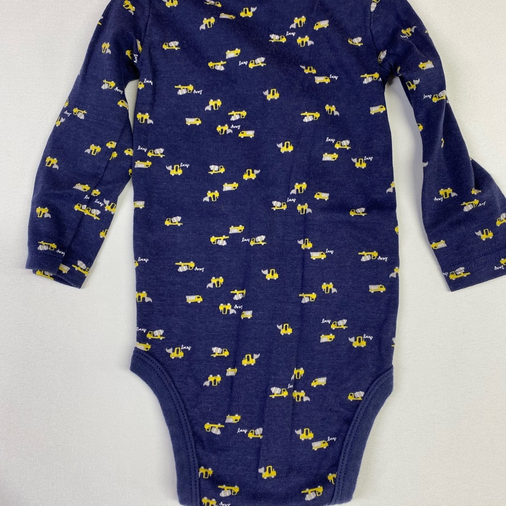 Carter's Yellow & Navy Baby Outfit Bundle Construction Size 18 Months - Picture 10 of 13